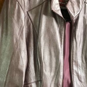 Womens leather jacket